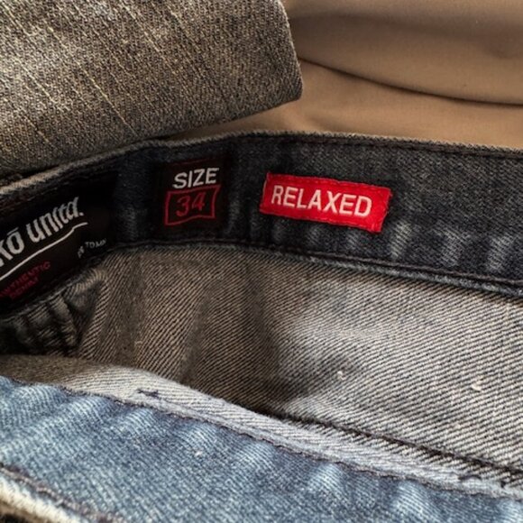 ECKO Unltd. Men's Jeans 34 Relaxed Fit Denim - Picture 8 of 9